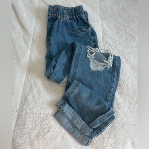 Charlotte Russe Paperbag Jeans